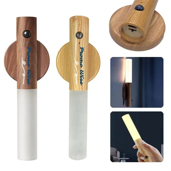 Intelligent induction LED light rechargeable magnet body