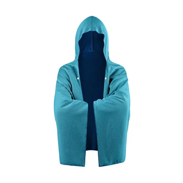 Fitness Hooded Quick-Dry Cooling Towel Soft Water-Absorbing