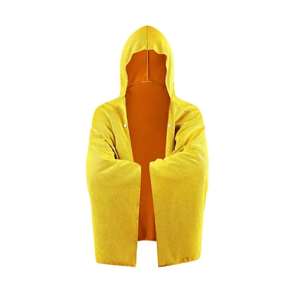 Fitness Hooded Quick-Dry Cooling Towel Soft Water-Absorbing
