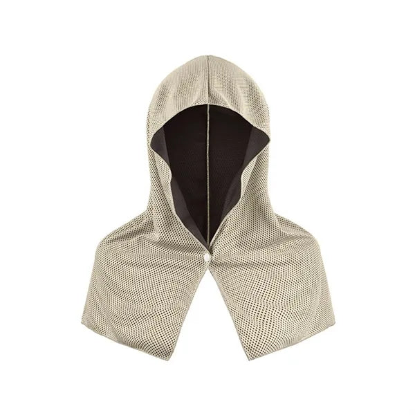 Outdoor Sun Protection Quick-Drying U-Shaped Hooded Towel