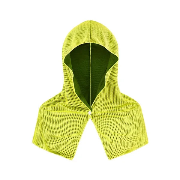 Outdoor Sun Protection Quick-Drying U-Shaped Hooded Towel