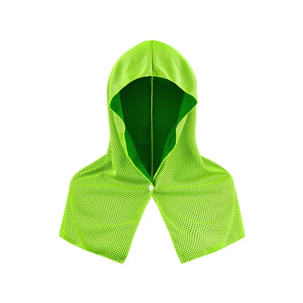 Outdoor Sun Protection Quick-Drying U-Shaped Hooded Towel