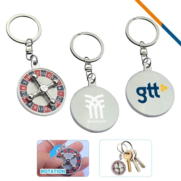 Turnex Roulette Spinner Keychain