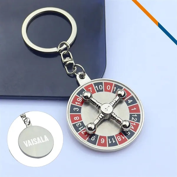 Turnex Roulette Spinner Keychain