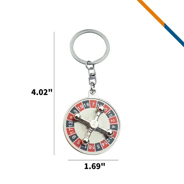 Turnex Roulette Spinner Keychain