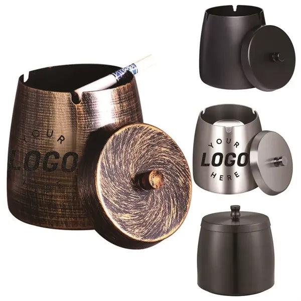 Removable Ashtray with Lid for Cigarettes