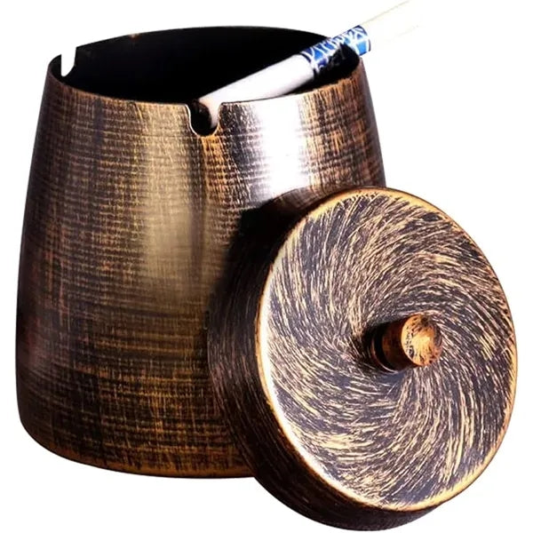 Removable Ashtray with Lid for Cigarettes