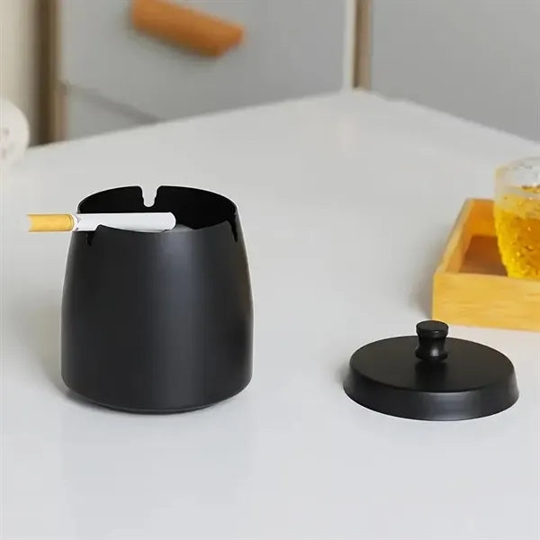 Removable Ashtray with Lid for Cigarettes