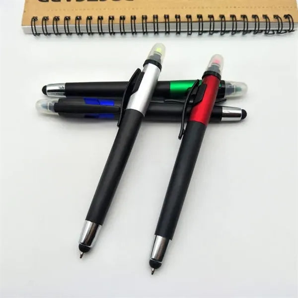 Multi-Color Stylus Highlighter Pen for Touchscreens