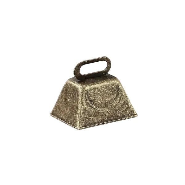 Vintage Square Cowbell Noise Maker
