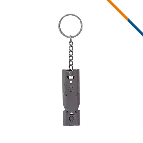 Sirevz Double Tubes Safety Whistle Keychain