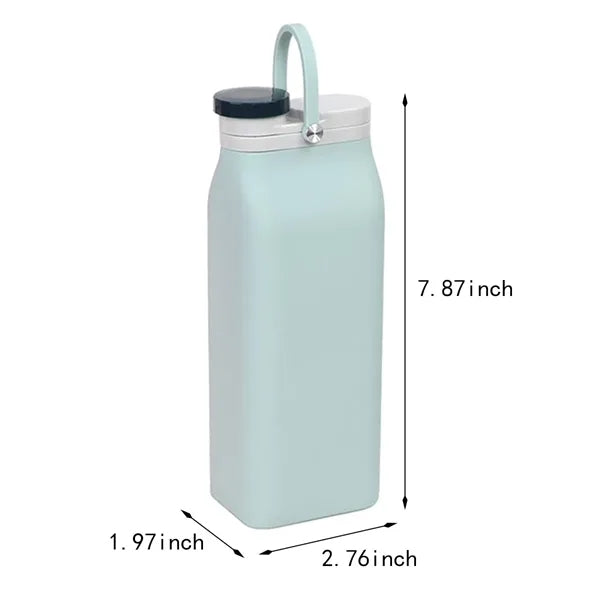 20 oz foldable water bottle lightweight for travel sports