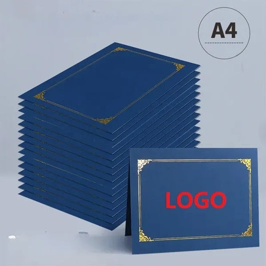 A4 Paper Honor Certificate Cover Graduation Diploma Awards