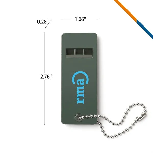Whistlix Multi Audio Safety Whistle Keychain