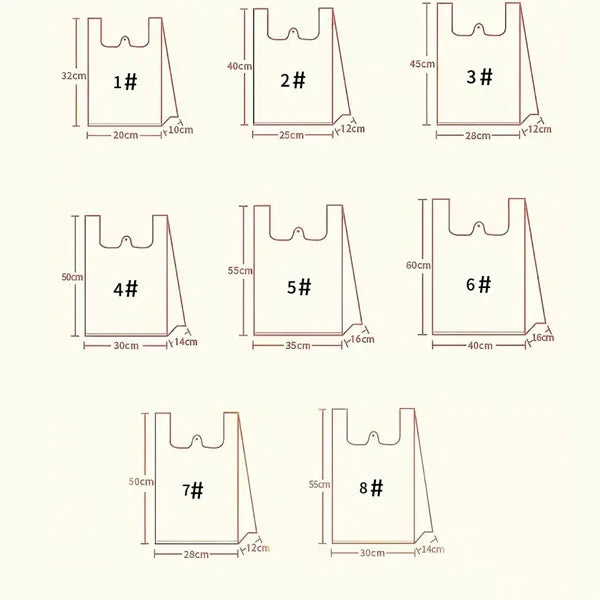 Vest Plastic Bag