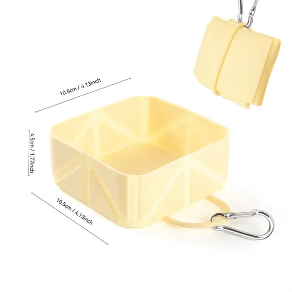Foldable Bowl For Pets To Carry Outside