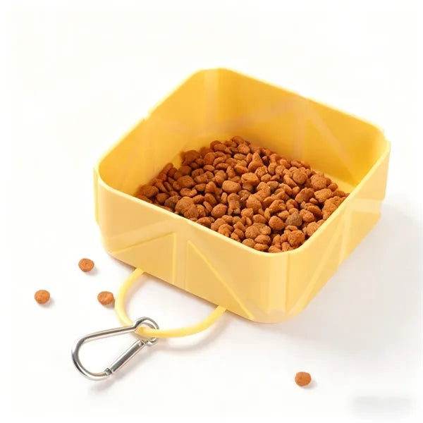 Foldable Bowl For Pets To Carry Outside