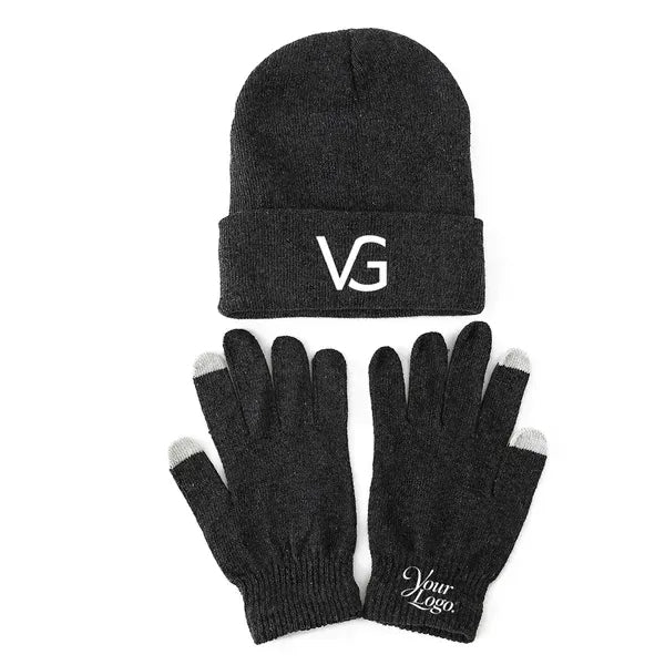 Beanie And Gloves Set