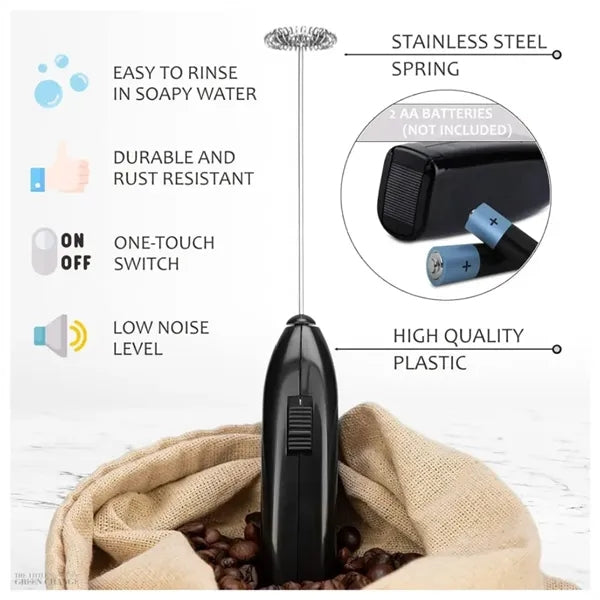 Electric Mini Kitchen Stirrer Milk Frother