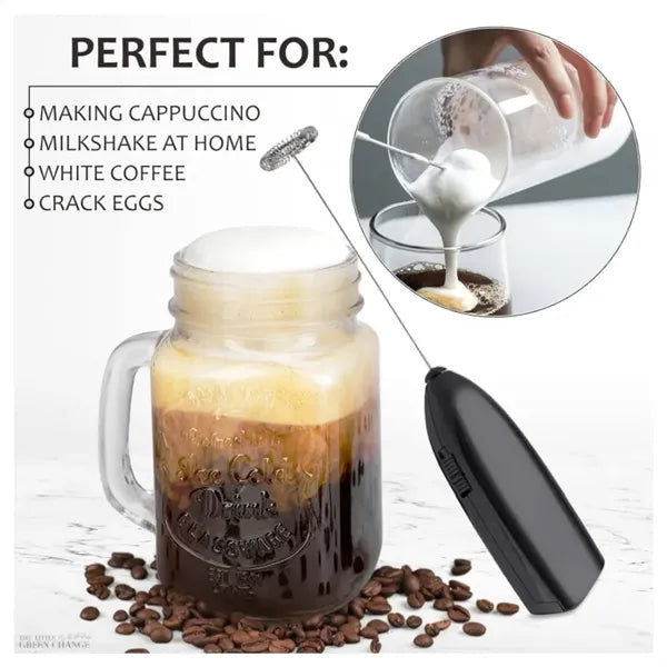 Electric Mini Kitchen Stirrer Milk Frother