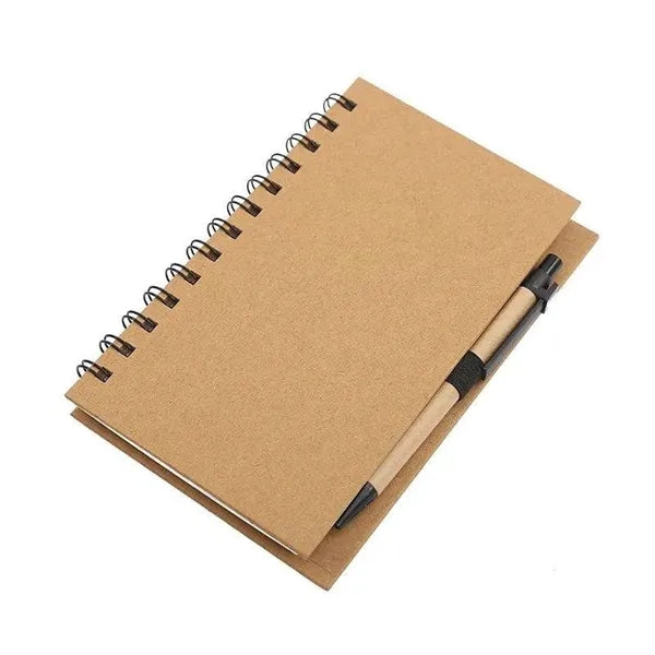 Eco Spiral Notebook with Matching Eco Pen
