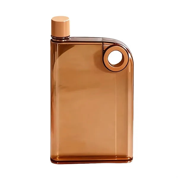 14oz (A5)Portable Clear Square Water Bottle