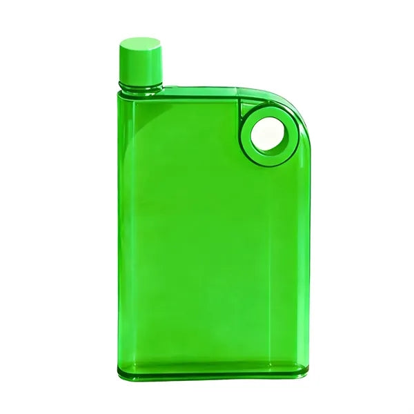 14oz (A5)Portable Clear Square Water Bottle