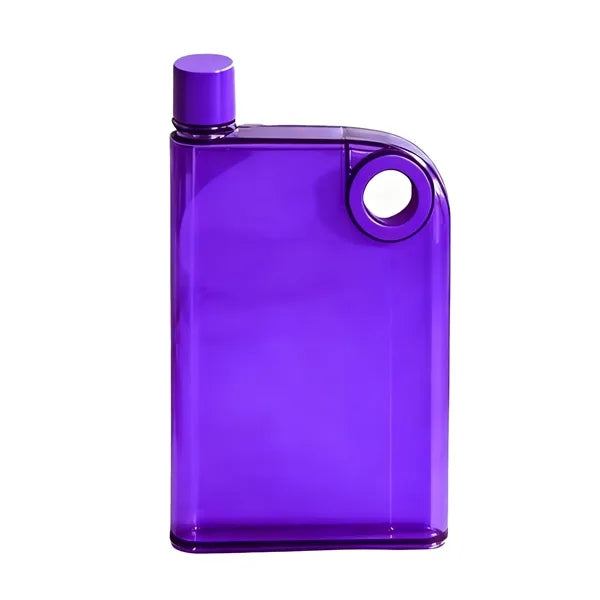 14oz (A5)Portable Clear Square Water Bottle