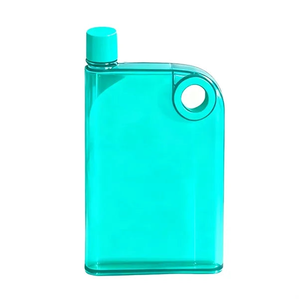 14oz (A5)Portable Clear Square Water Bottle