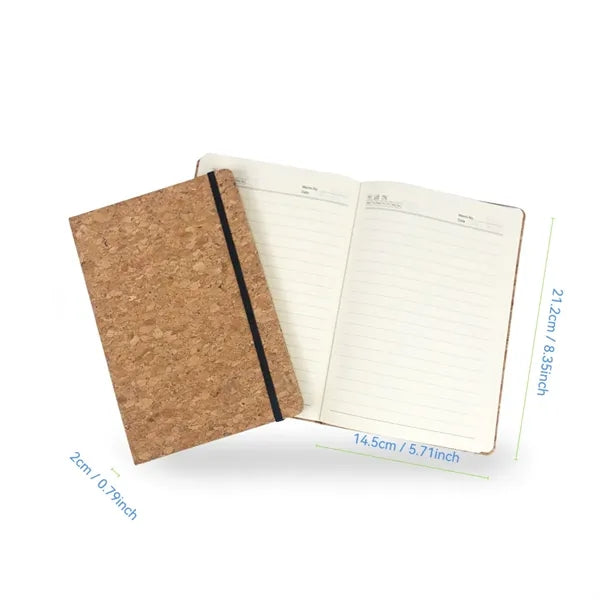 Cork Notebook Office Diary