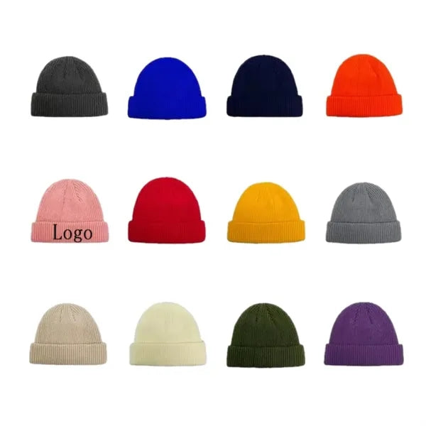 Cuff Knit Hat Skull Cap