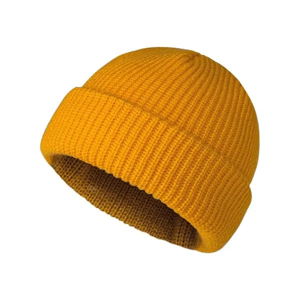 Cuff Knit Hat Skull Cap
