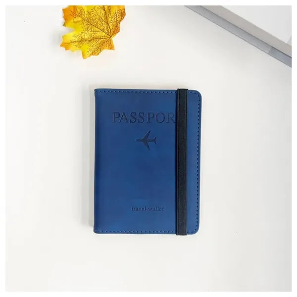 Leather Passport Holder Covers Case