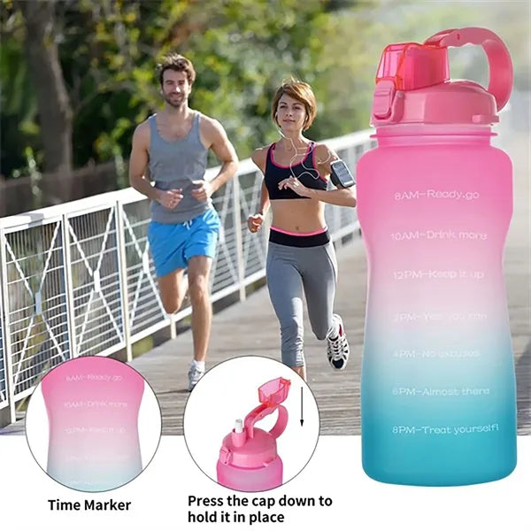 64oz Motivational Water Bottle