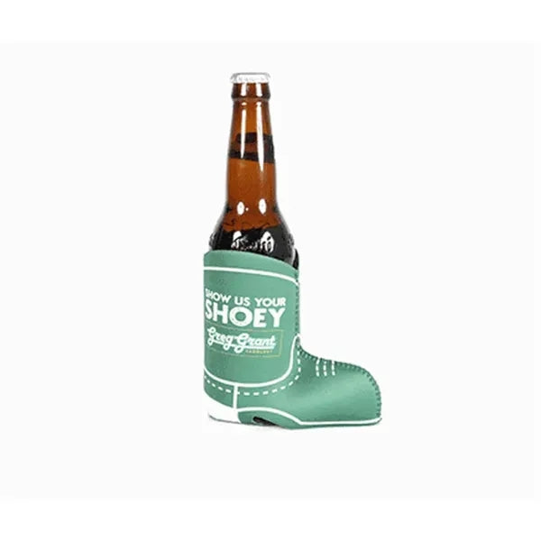 12oz Custom Boot Shaped Beer Cooler Multi-Color Can Holder