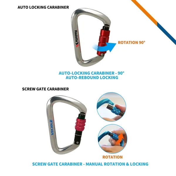 Screwbix D-ring Heavy Duty Carabiner