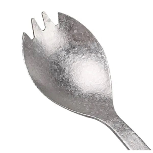 Titanium Bottle Opener Spork Spoon Fork Flatware Cutlery