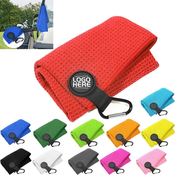 Magnetic Quick Dry Microfiber Golf Towel