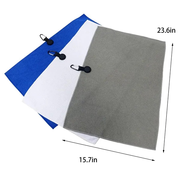 Magnetic Quick Dry Microfiber Golf Towel