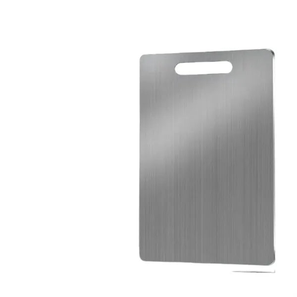 Stainless steel double sided cutting board