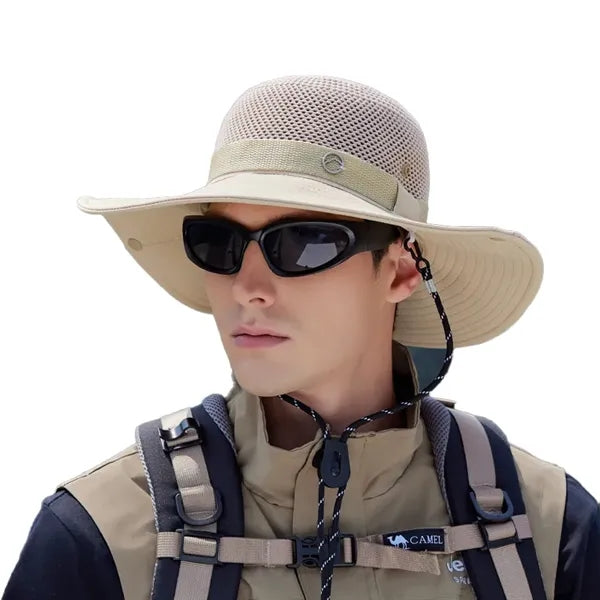 Summer new outdoor hiking and fishing sun hat