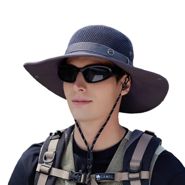 Summer new outdoor hiking and fishing sun hat