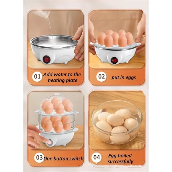 Electric Egg Cooker Steamer