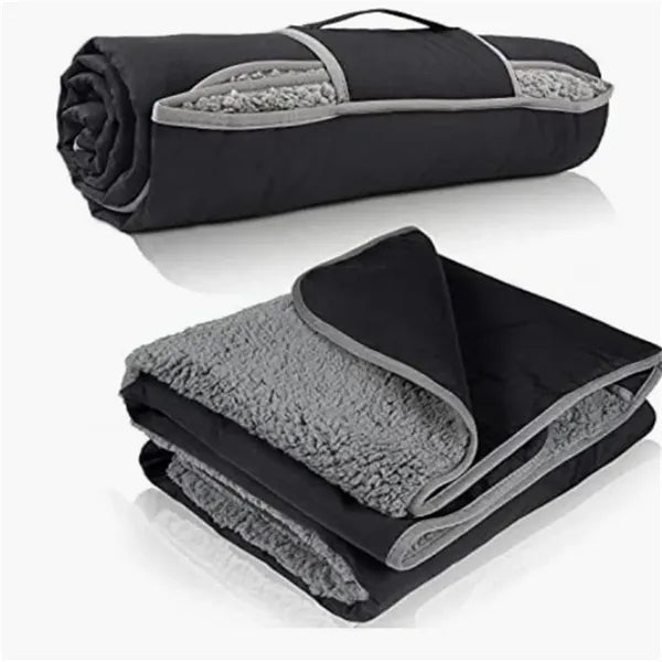 3-Layer Waterproof Outdoor Blanket with Storage Pocket