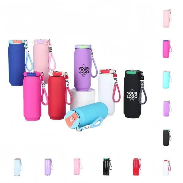 17oz Portable Insulated Can Shaped Water Bottle