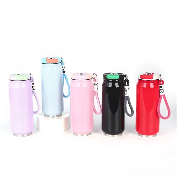 17oz Portable Insulated Can Shaped Water Bottle