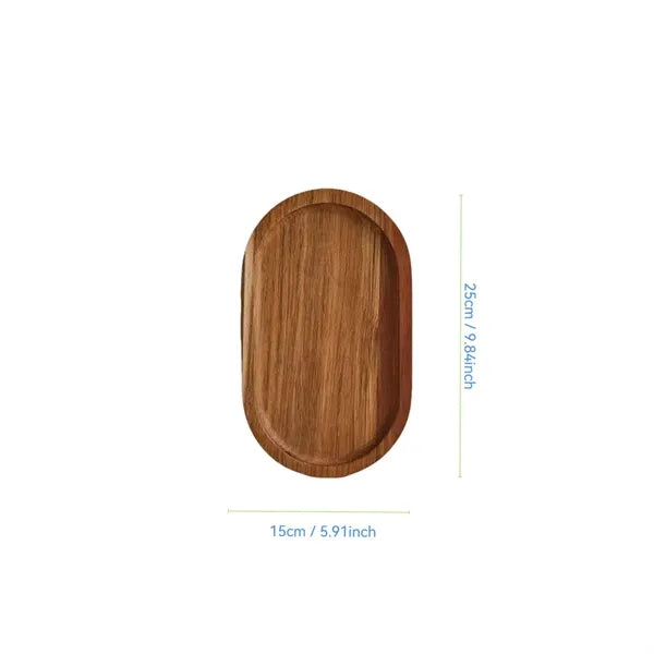 Bread Dried Fruit Wooden Plate