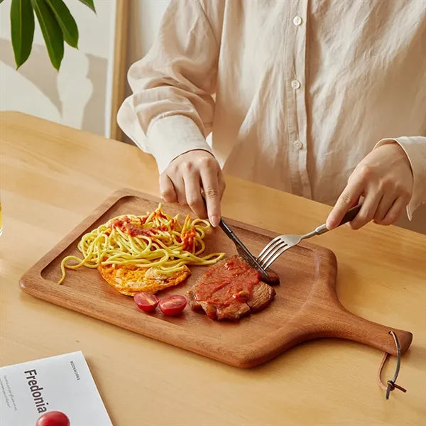 Western Snack Wooden Tray