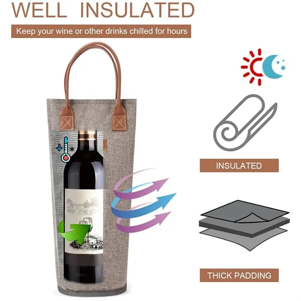 Oxford Wine Cooler Wine Tote Bag