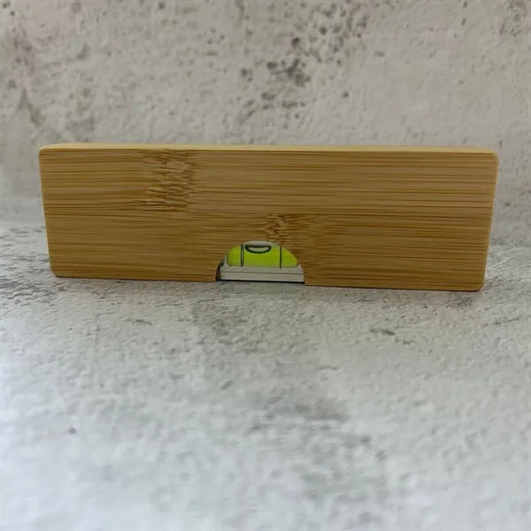 Bamboo Level With Bottle Opener